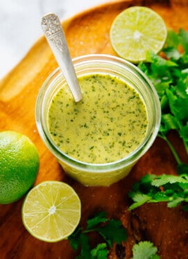 cilantro lime dressing