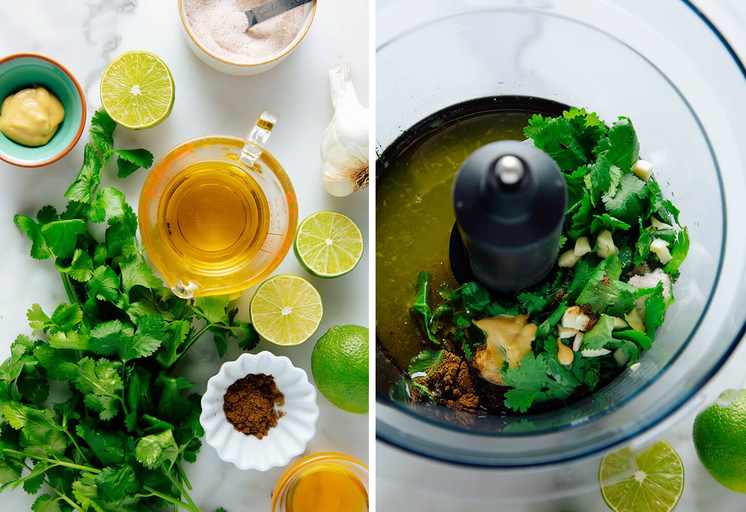 cilantro lime dressing ingredients