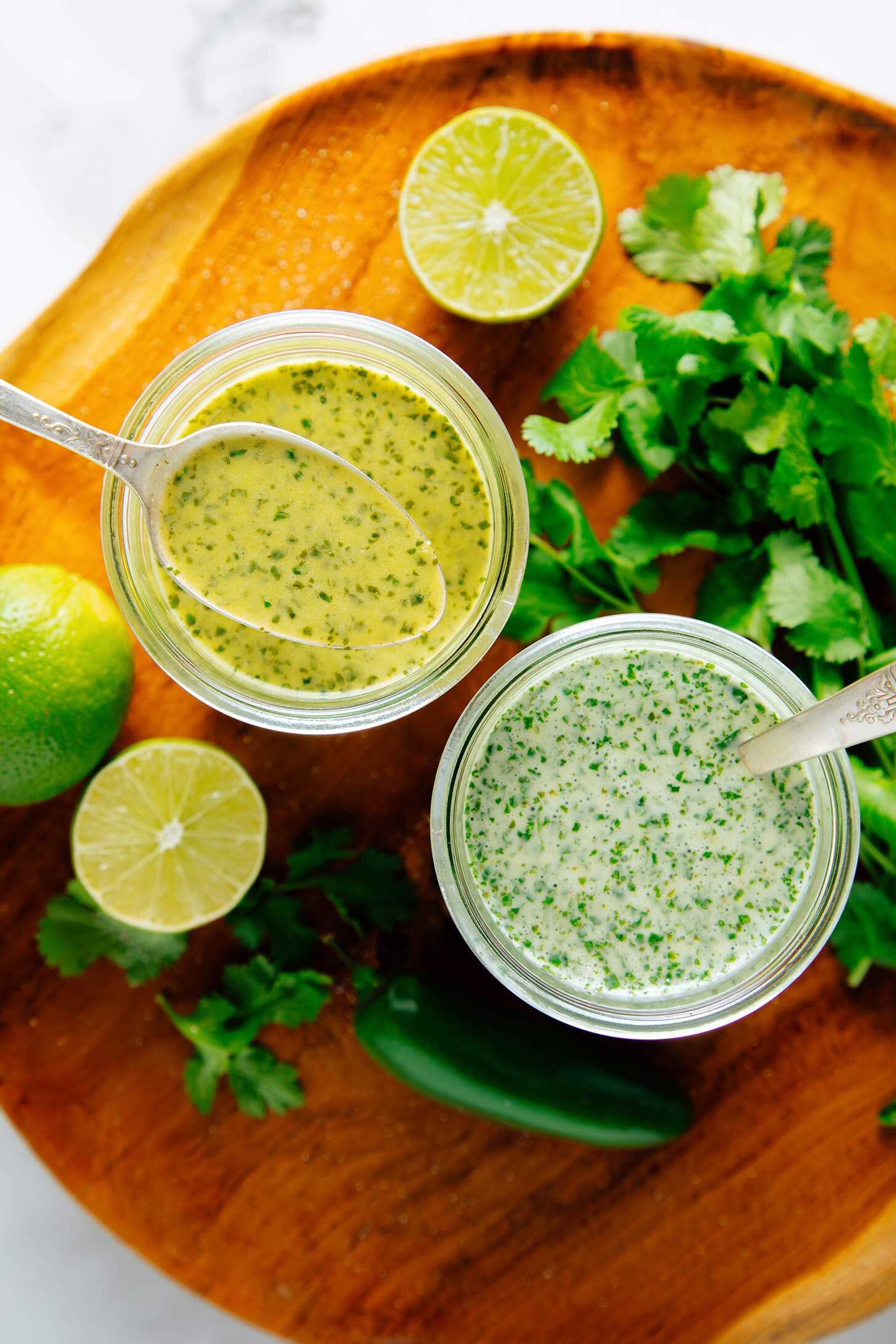 creamy cilantro lime dressing recipe