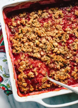 gluten-free plum crisp recipe