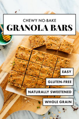 homemade granola bars