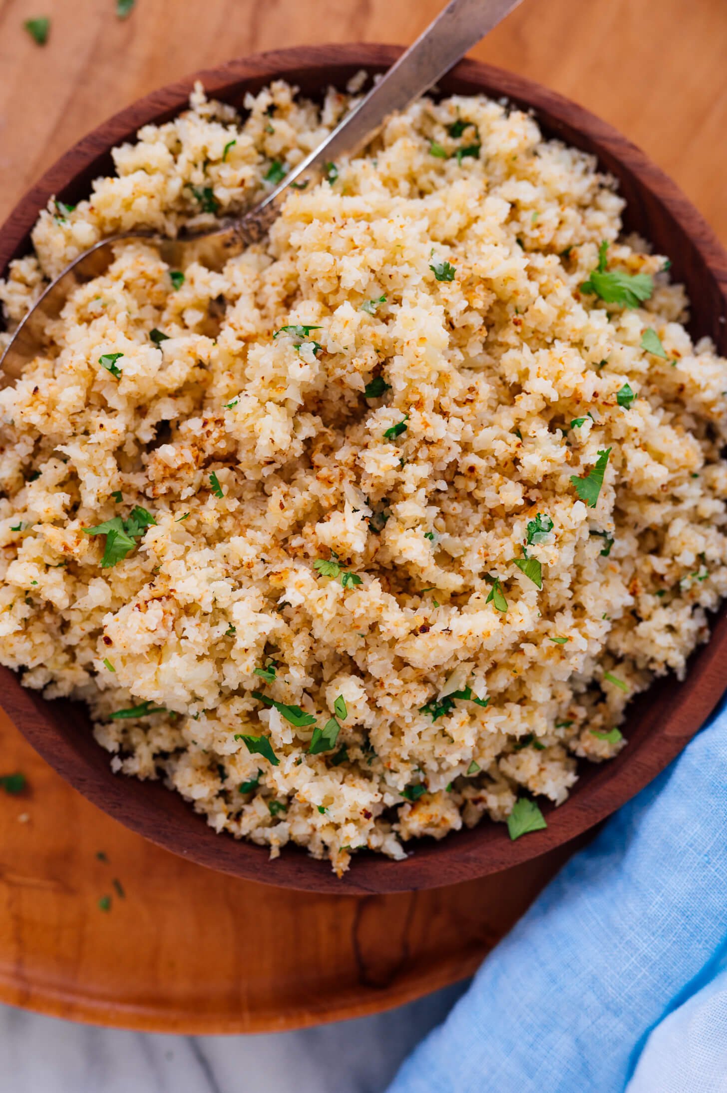 how to make cauliflower rice