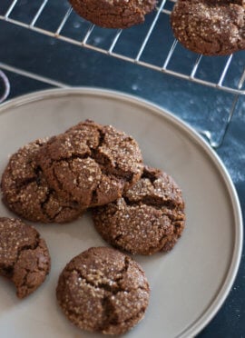 whole wheat molasses cookie recipe