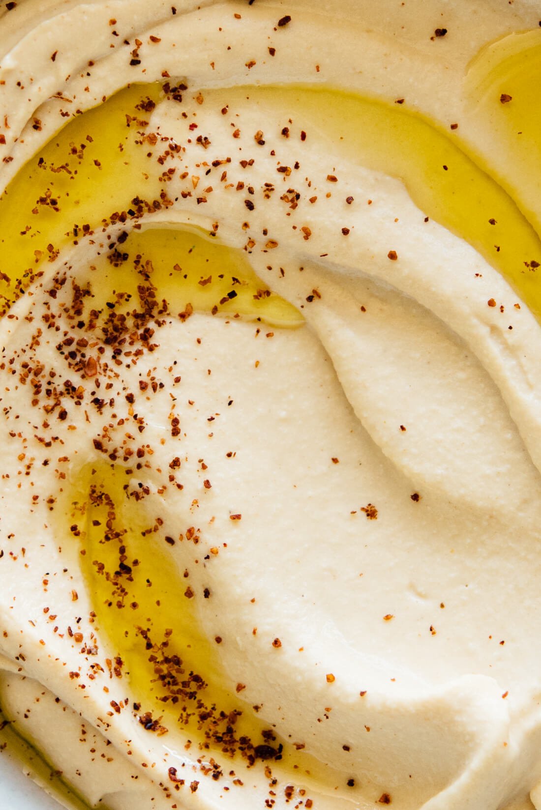 ultra creamy hummus recipe close-up